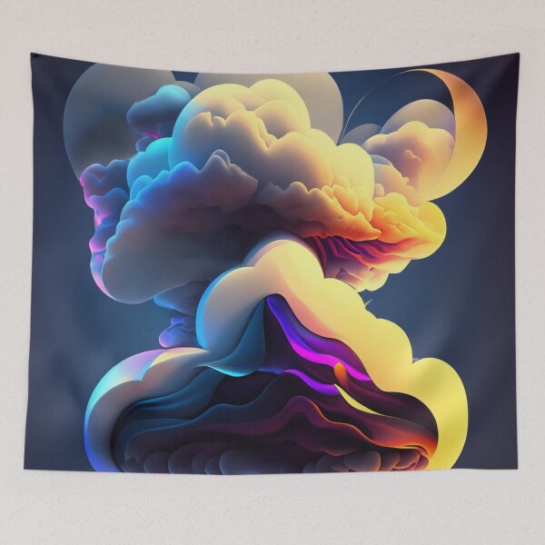 Item preview, Angus cloud and moon designed and sold by GGardenStudio.