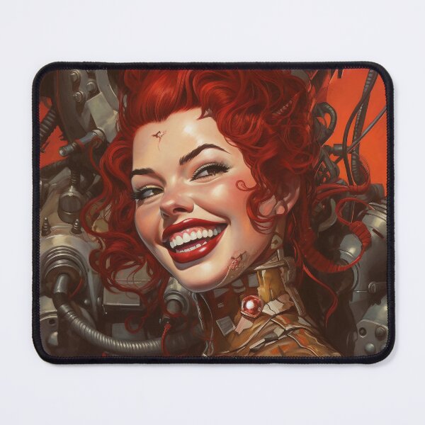 Item preview, Sci-Fi Cyberpinup Futuristic Beauties & Retro Glam designed and sold by GueloStudio.