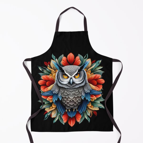 Item preview, Owl And Flowers designed and sold by TeyMank.