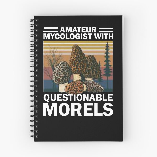 Item preview, amateur-mycologist-with-questionable-morels-vintage designed and sold by CassarahBorns.