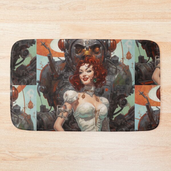 Item preview, Sci-Fi Cyberpinup Futuristic Beauties & Retro Glam designed and sold by GueloStudio.
