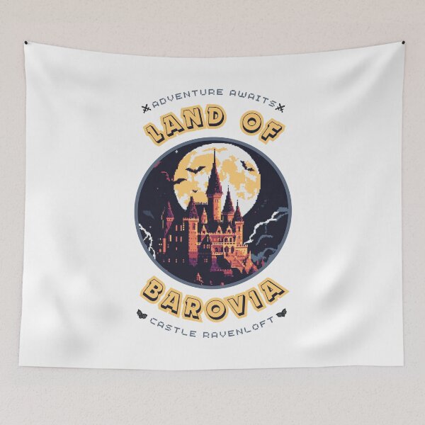 Item preview, Castle Ravenloft in Barovia designed and sold by FriskyLama.