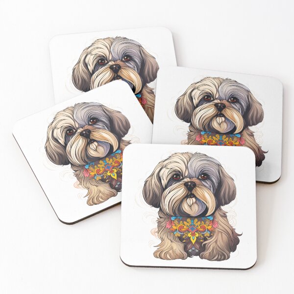 Item preview, Lhasa Apso designed and sold by MendaciousMina.