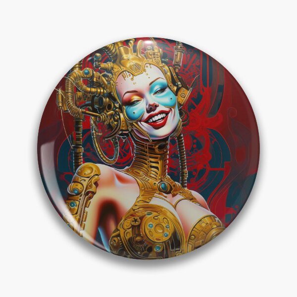 Item preview, Sci-Fi Cyberpinup Futuristic Beauties & Retro Glam designed and sold by GueloStudio.