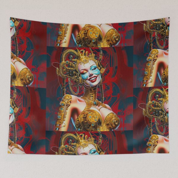 Item preview, Sci-Fi Cyberpinup Futuristic Beauties & Retro Glam designed and sold by GueloStudio.