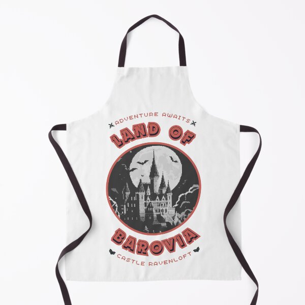 Item preview, Castle Ravenloft in Barovia in Black & White designed and sold by FriskyLama.
