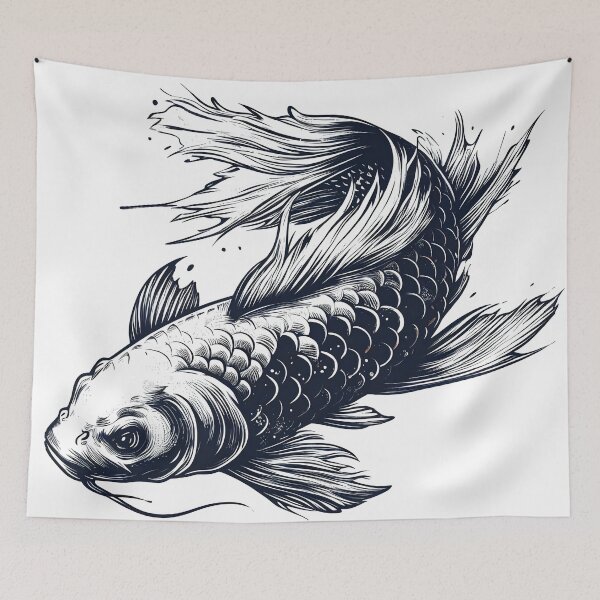 Item preview, lonely koi designed and sold by CALAMITYMOSS.