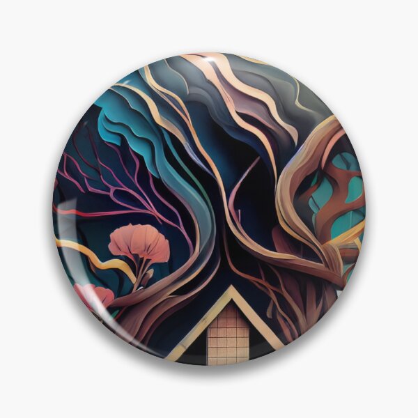 Item preview, House in the woods designed and sold by GGardenStudio.