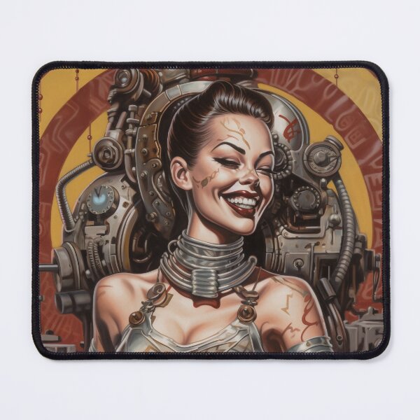 Item preview, Sci-Fi Cyberpinup Futuristic Beauties & Retro Glam designed and sold by GueloStudio.