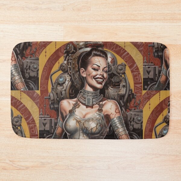 Item preview, Sci-Fi Cyberpinup Futuristic Beauties & Retro Glam designed and sold by GueloStudio.