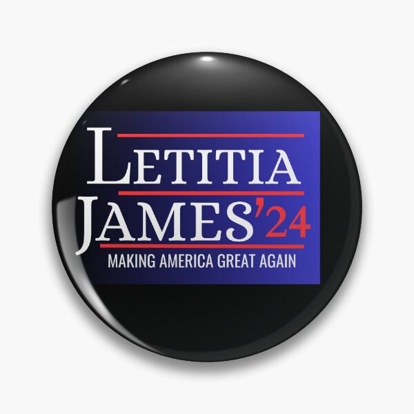 Item preview, LETITIA JAMES Making America Great Again designed and sold by ANNINOART ⭐⭐⭐⭐⭐.
