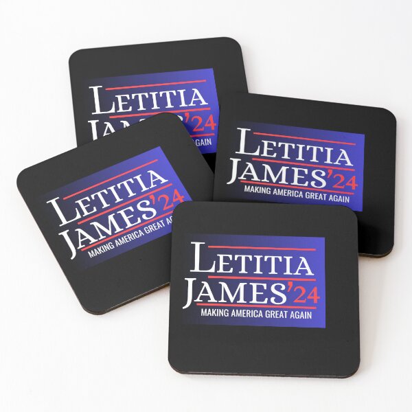Item preview, LETITIA JAMES Making America Great Again designed and sold by ANNINOART ⭐⭐⭐⭐⭐.