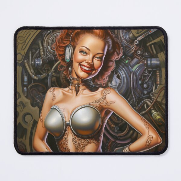 Item preview, Sci-Fi Cyberpinup Futuristic Beauties & Retro Glam designed and sold by GueloStudio.