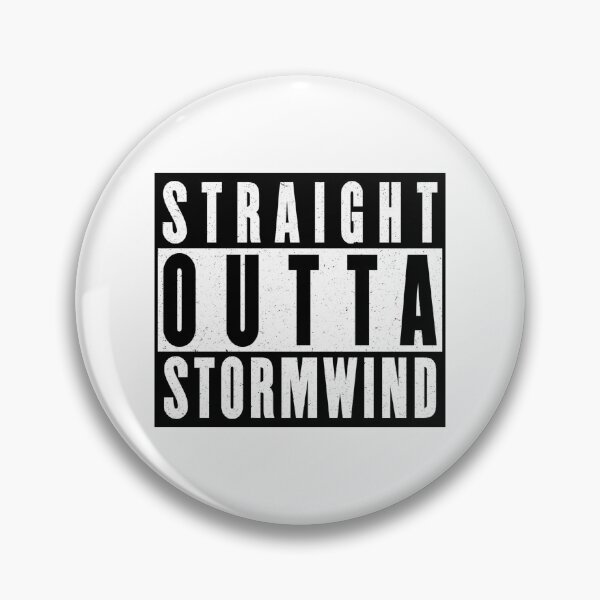 Item preview, Funny Warcraft Straight Outta Stormwind Design designed and sold by jmtees6.