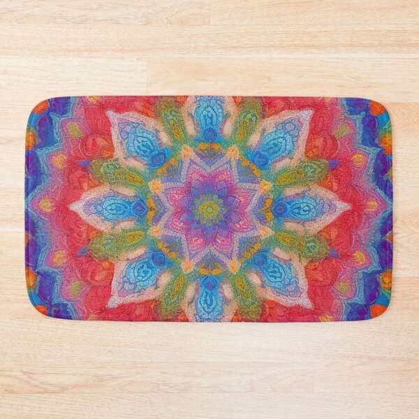 Item preview, Mandala Art Bright Colour designed and sold by likbatonboot.