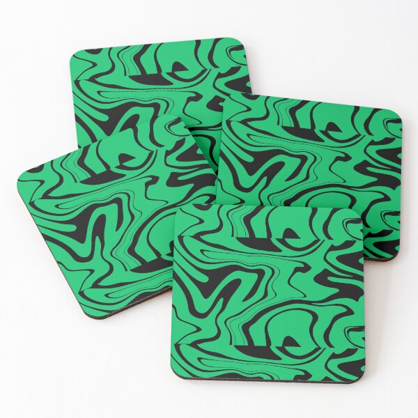 Item preview, Optical Illusion Distortion - Green (B) designed and sold by SlogansUS.