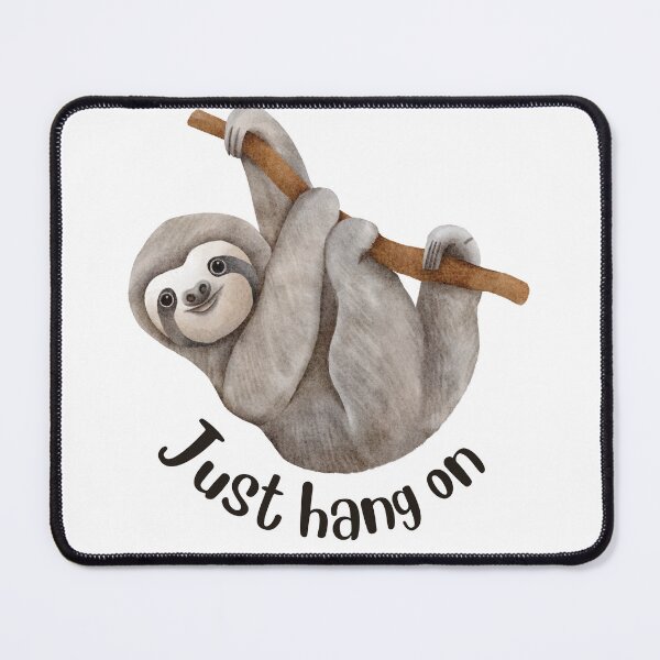 Item preview, Cute Sloth Just Hang On designed and sold by bububabuinc.