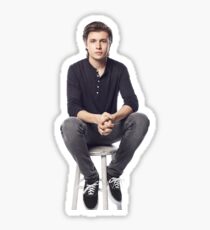 nick on a stool Sticker