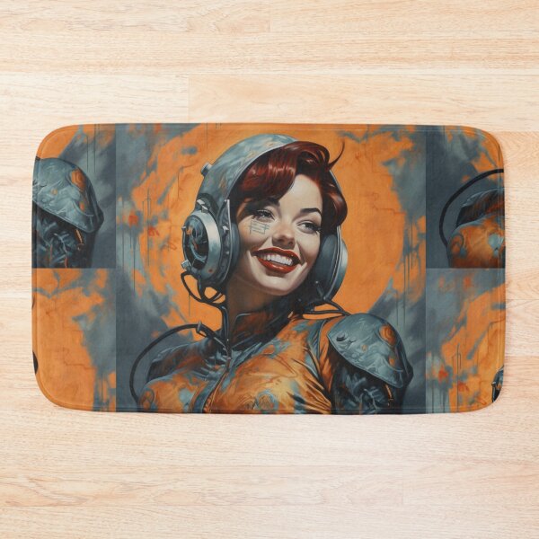 Item preview, Sci-Fi Cyberpinup Futuristic Beauties & Retro Glam designed and sold by GueloStudio.