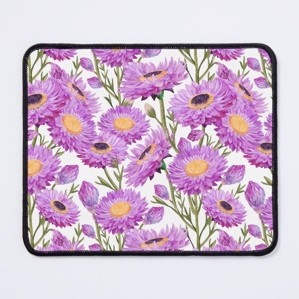 Item preview, Purple Paper Daisies Floral Blooms designed and sold by Sketchbook Designs.