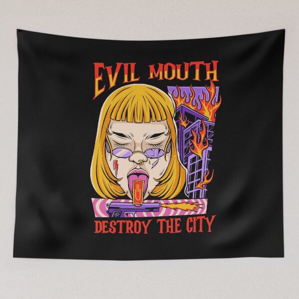 Item preview, Evil Mouth Urban Clothing designed and sold by Streetkingstore.