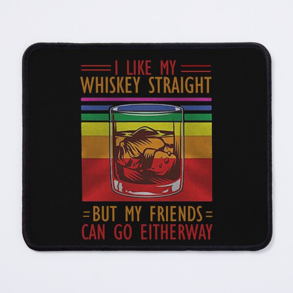 Item preview, i-like-my-whiskey-straight-but-my-friends-can-go-either-way-lgbt-gay-pride-v-neck designed and sold by Daley9Comley.