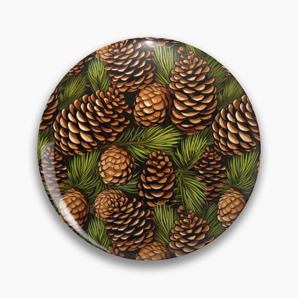 Item preview, Pine Cones and Pine Branches Pattern  designed and sold by Gsallicat.