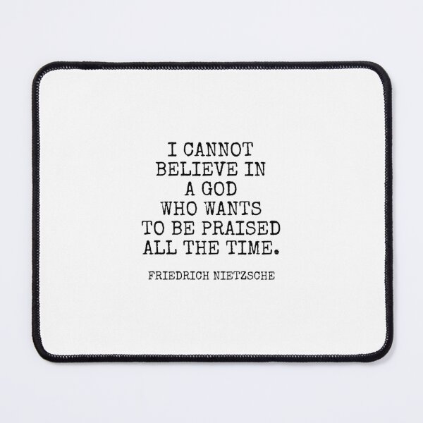 Item preview, Friedrich Nietzsche - I cannot believe in a god designed and sold by Inspirationmotivation.