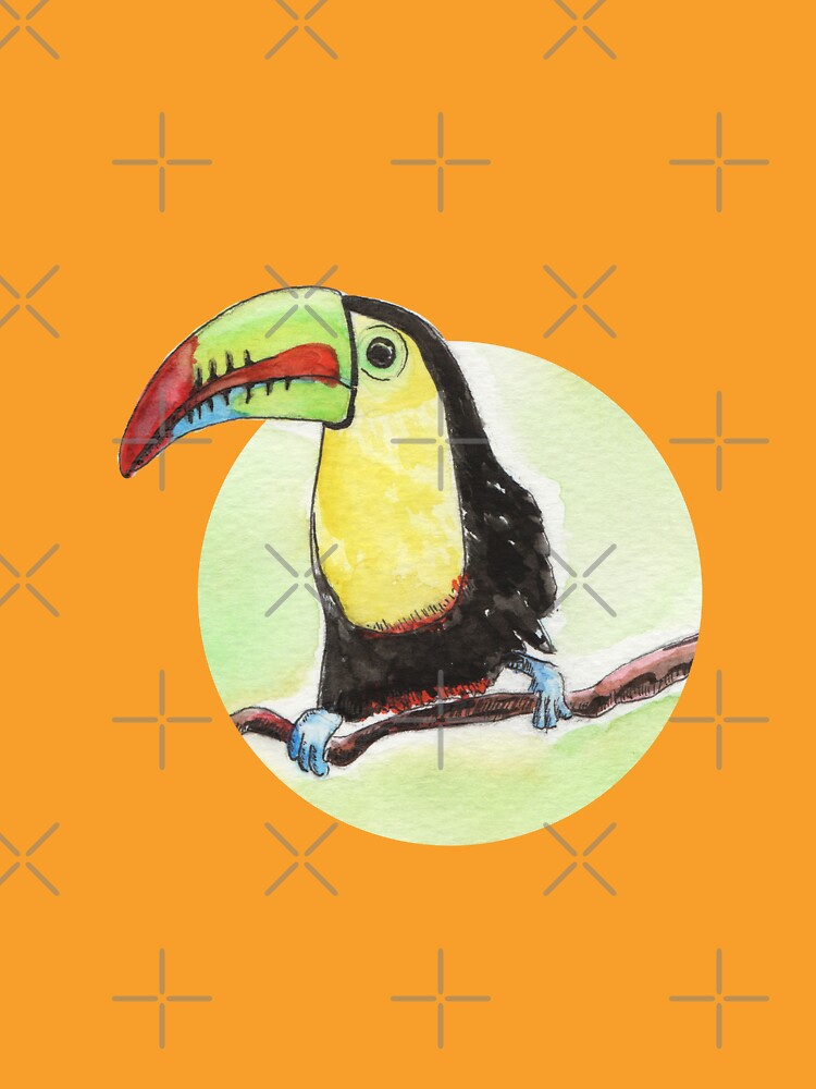 Toucan watercolor by nobelbunt