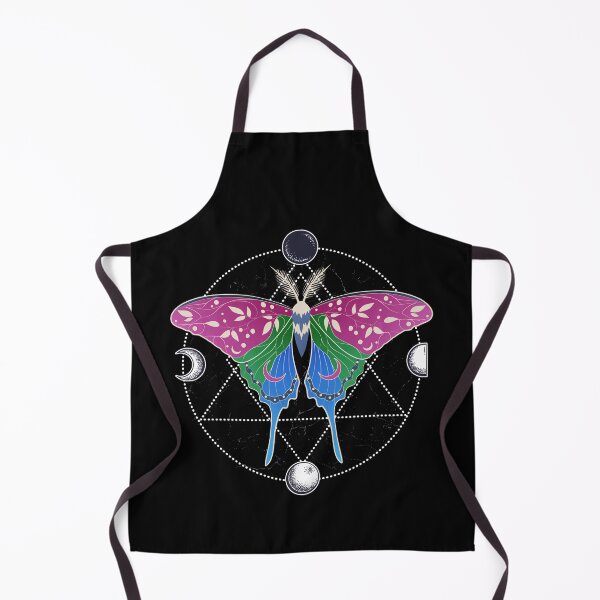 Item preview, Polysexual Luna Moth LGBT Pride Flag designed and sold by Clara Hollins.