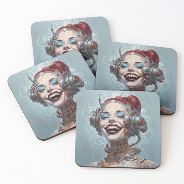 Item preview, Sci-Fi Cyberpinup Futuristic Beauties & Retro Glam designed and sold by GueloStudio.