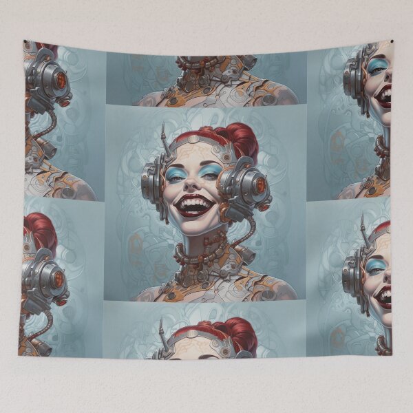 Item preview, Sci-Fi Cyberpinup Futuristic Beauties & Retro Glam designed and sold by GueloStudio.