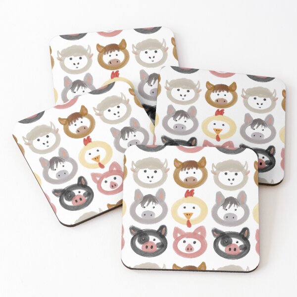 Item preview, Animales de granja designed and sold by Brittenwool.