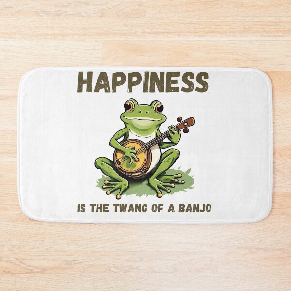 Item preview, Happiness is the twang of a banjo designed and sold by TempoTees.
