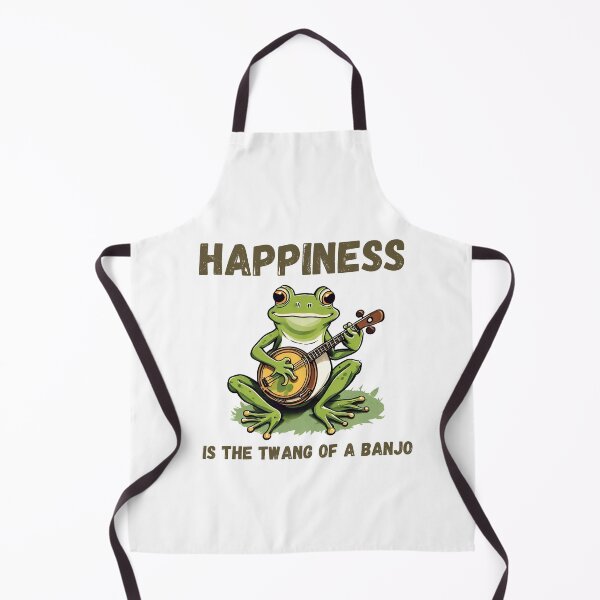 Item preview, Happiness is the twang of a banjo designed and sold by TempoTees.