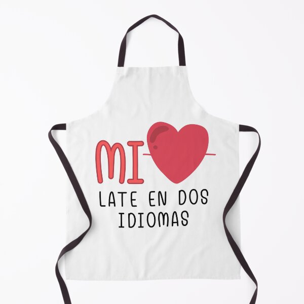 Item preview, Mi Corazon Late En Dos Idiomas Latina Spanish Teacher Heart designed and sold by EverAfterStudio.
