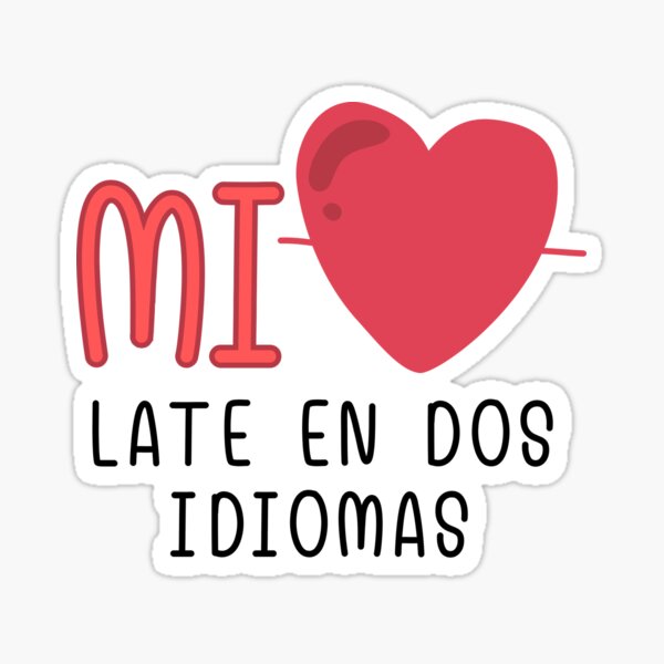 Item preview, Mi Corazon Late En Dos Idiomas Latina Spanish Teacher Heart designed and sold by EverAfterStudio.