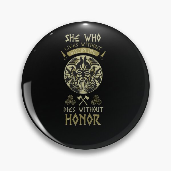Item preview, lives-without-discipline-dies-without-honor designed and sold by VenettaDesena.