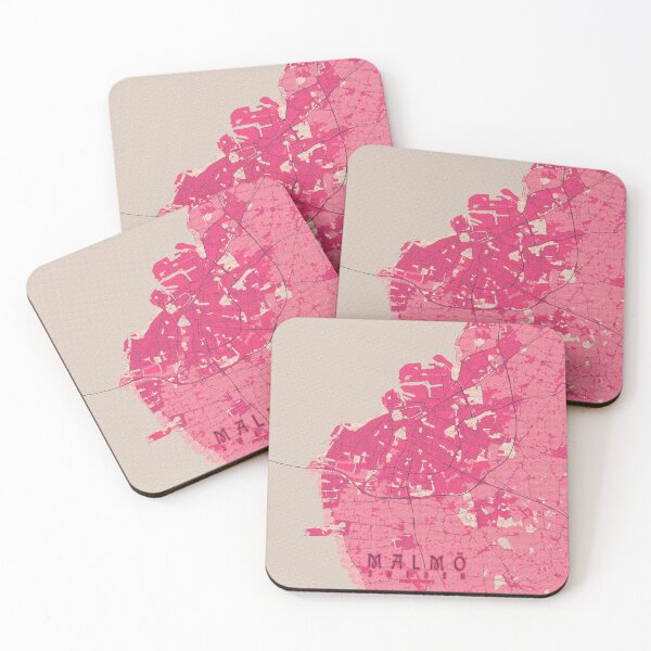 Item preview, Malmo City Map of Scania, Sweden - Blossom designed and sold by deMAP.