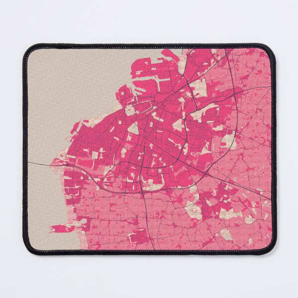 Item preview, Malmo City Map of Scania, Sweden - Blossom designed and sold by deMAP.