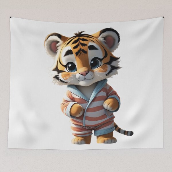 Item preview, Striped Pajamas designed and sold by TodoDecoArt.