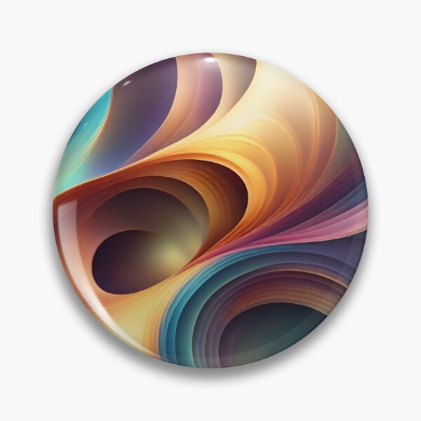 Item preview, Multicolored abstract swirls designed and sold by studio468.
