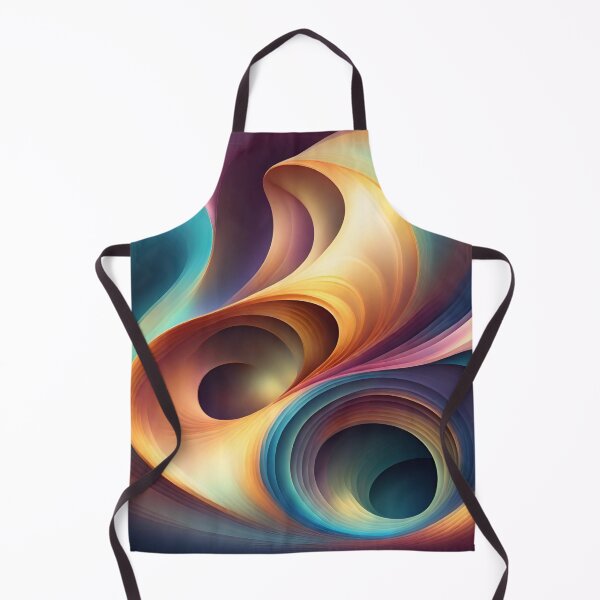 Item preview, Multicolored abstract swirls designed and sold by studio468.