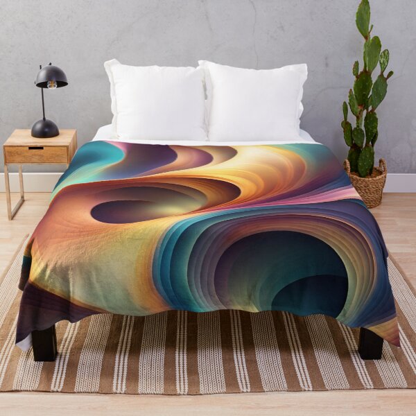 Item preview, Multicolored abstract swirls designed and sold by studio468.