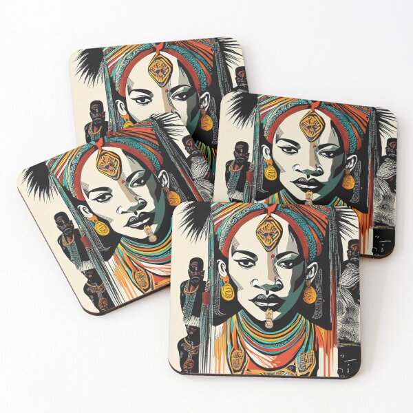 Item preview, Royal African lady designed and sold by GGardenStudio.