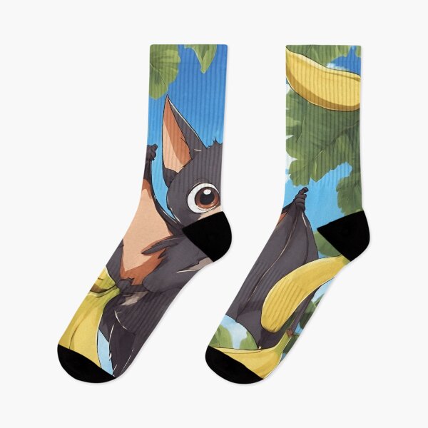 Item preview, Cute gargoyle goes banana designed and sold by AJSRPrints.