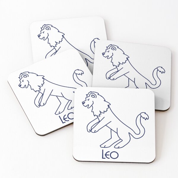 Item preview, Leo zodiac sign designed and sold by TagArtCreative.