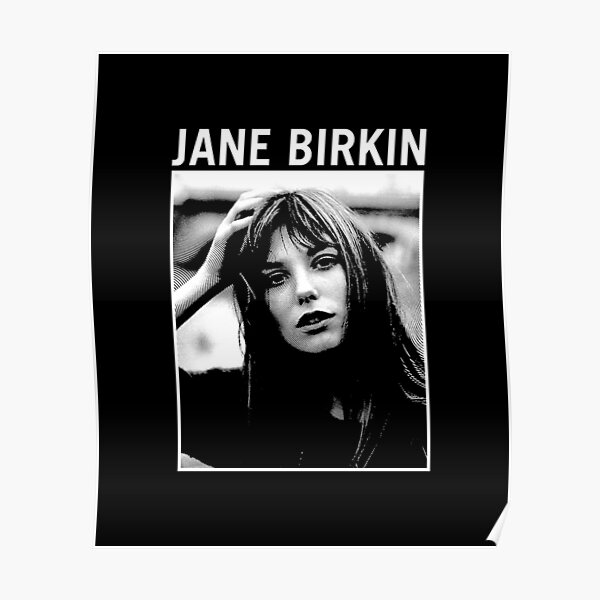 Jane Birkin Poster 60x91cm : : Home & Kitchen