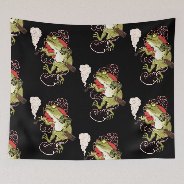 Item preview, Japanese style frog (irezumi style) designed and sold by IrezumiZoo.