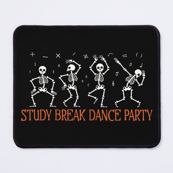 Item preview, study break dance party, skeleton halloween teacher designed and sold by MyKaiUS.